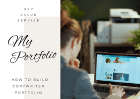 copywriter portfolio building